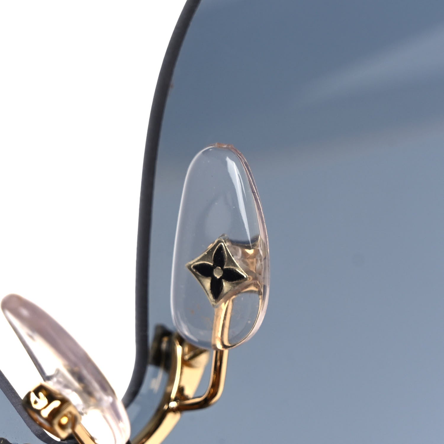 Louis Vuitton Purple Rain Sunglasses Z2367W Gold 9 of 11