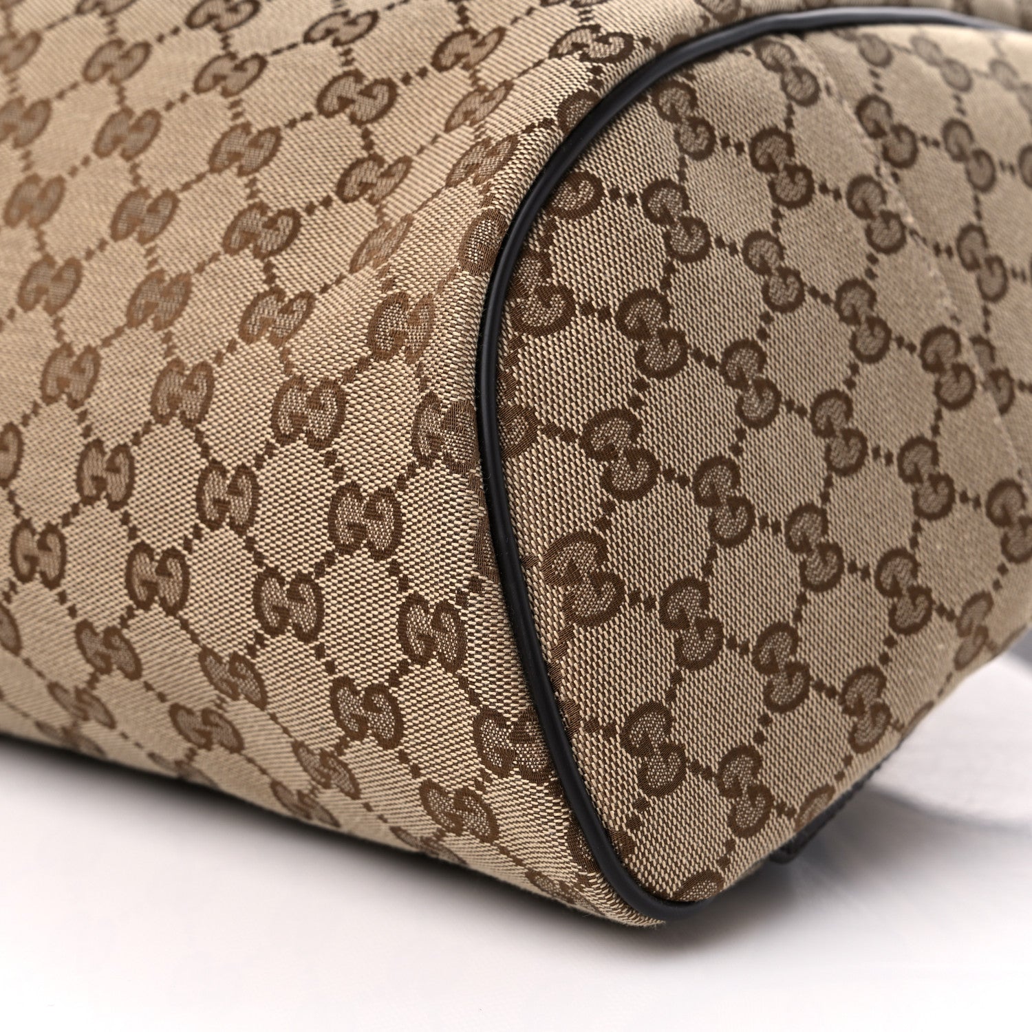 Gucci Monogram Travel Backpack Dark Brown 9 of 10
