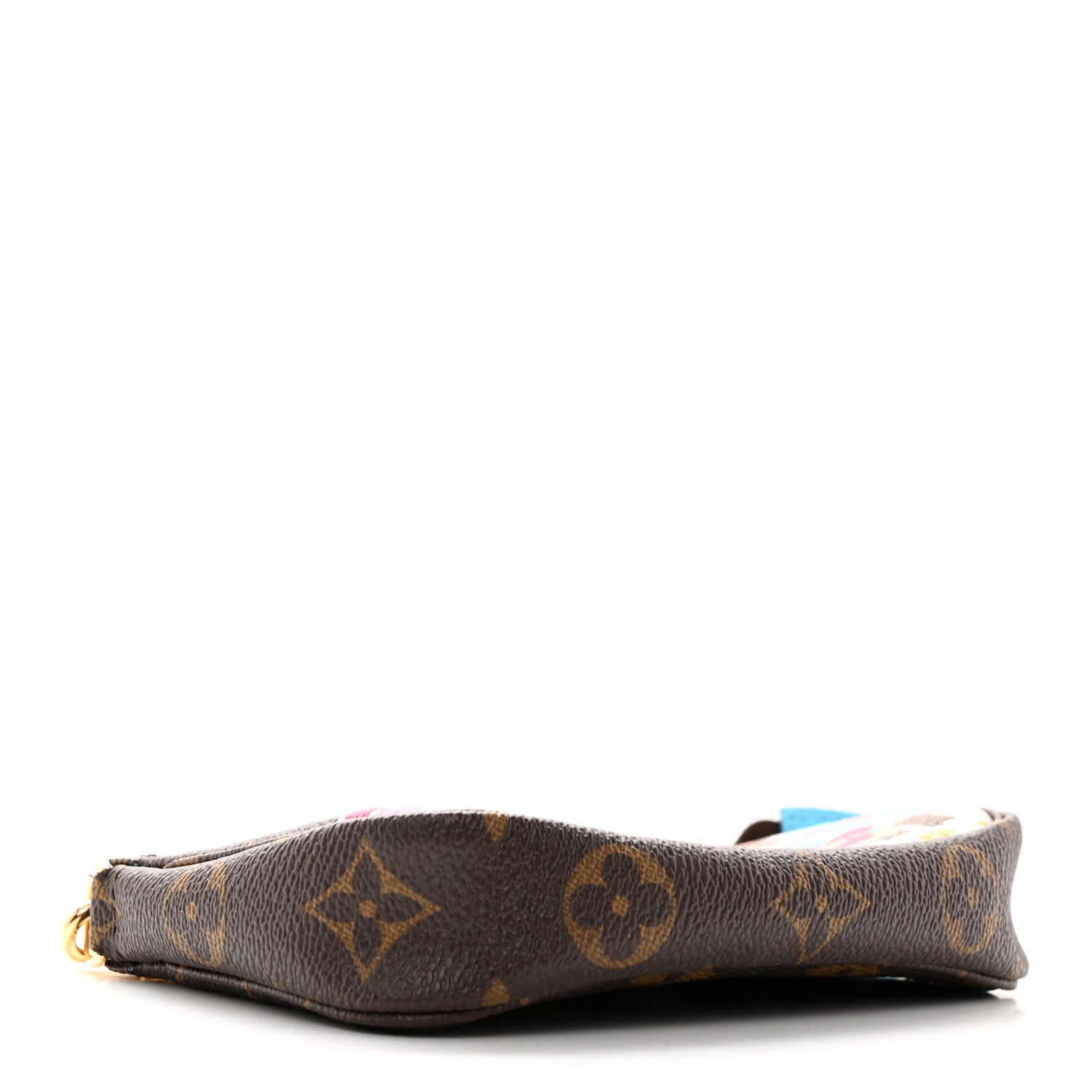 Louis Vuitton Monogram 2022 Christmas Animation Tokyo Mini Pochette Accessories Blue 4 of 8