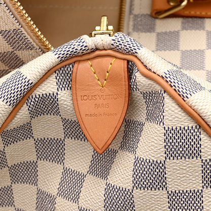 Louis Vuitton Damier Azur Keepall 50 5 of 9