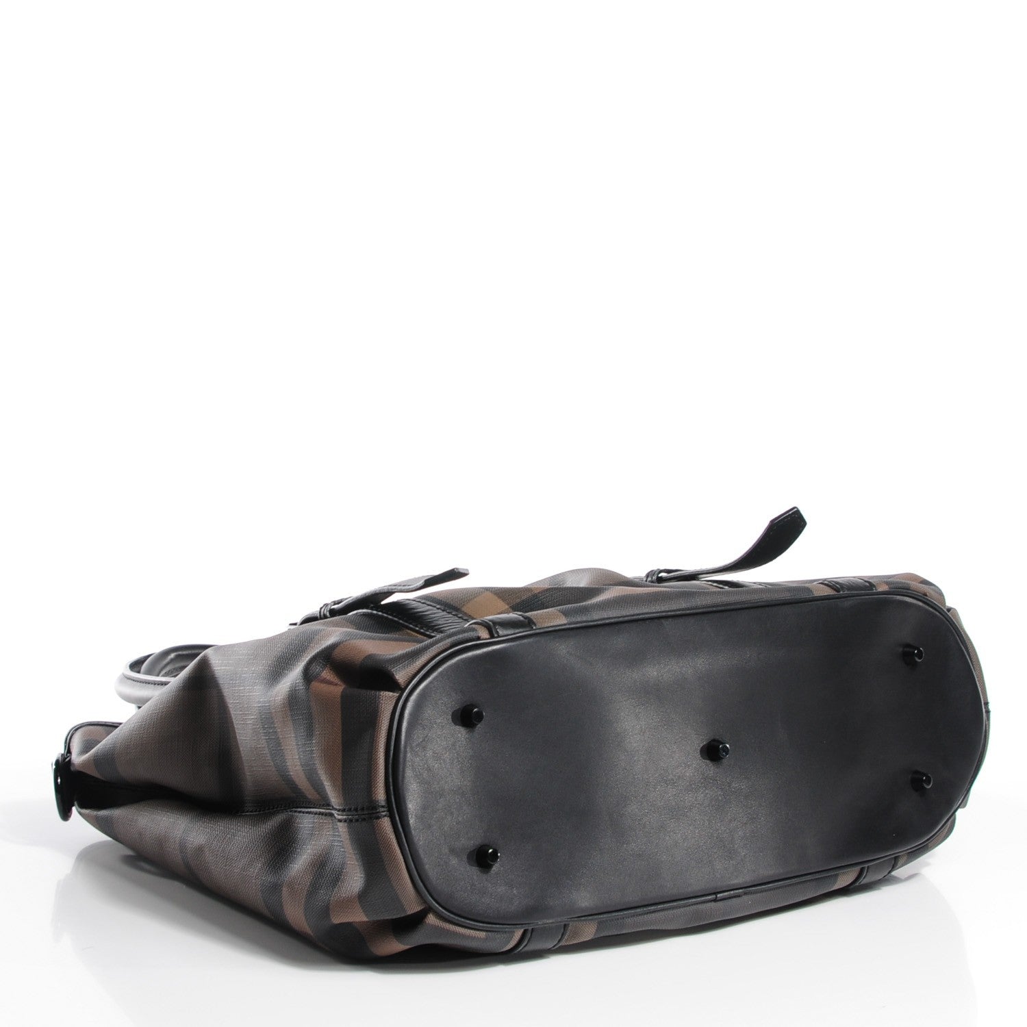 Burberry Smoked Check Northfield Tote Black 4 of 8