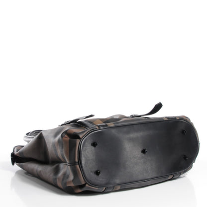 Burberry Smoked Check Northfield Tote Black 4 of 8
