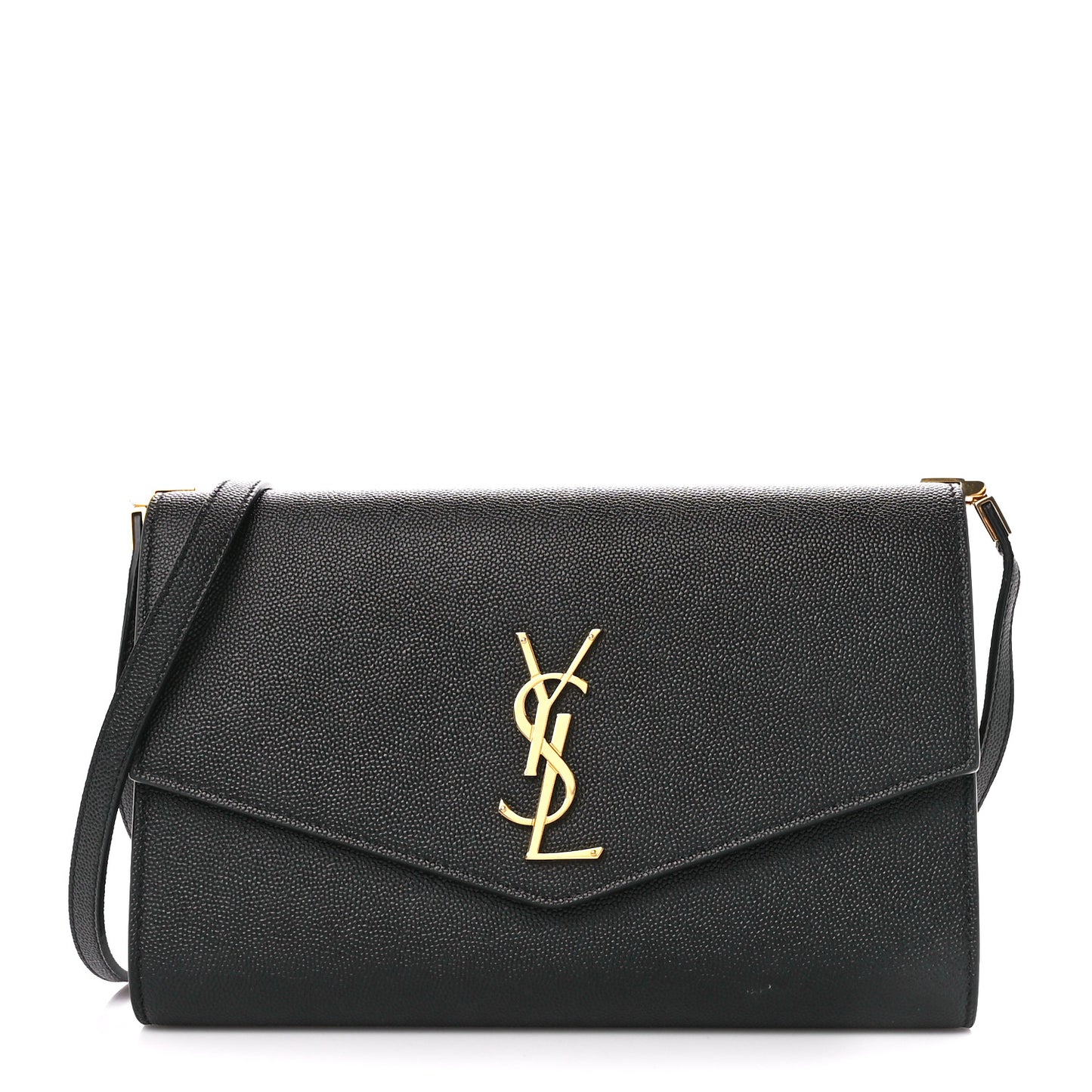 Grain de Poudre Mini Uptown Crossbody Bag Black