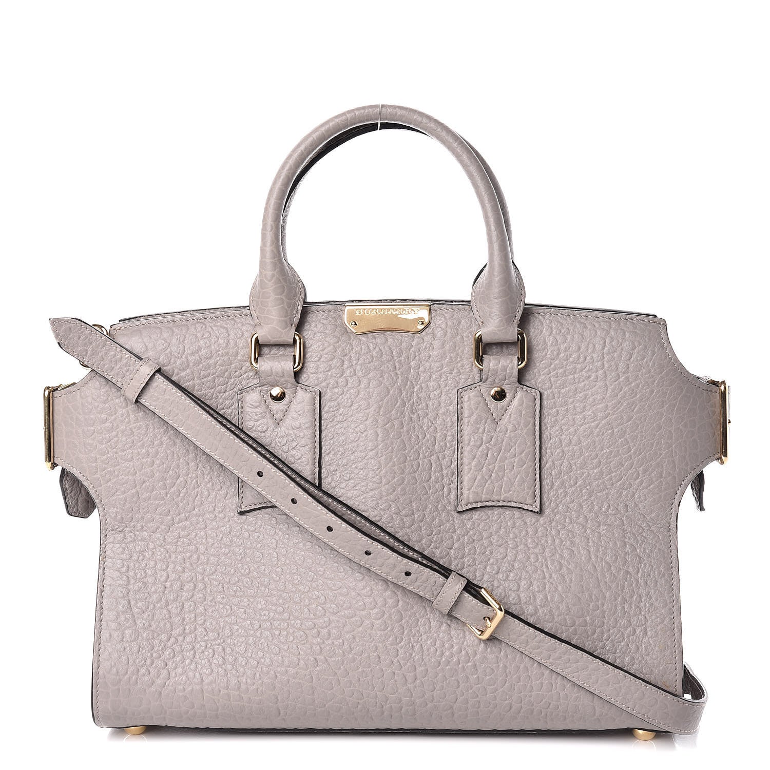 Burberry Signature Grain Medium Gainsborough Pale Grey 1 of 12