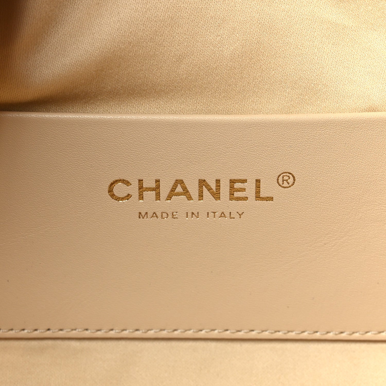 Chanel Pony Hair Mini Chanel 25 Handbag Beige Black 5 of 9