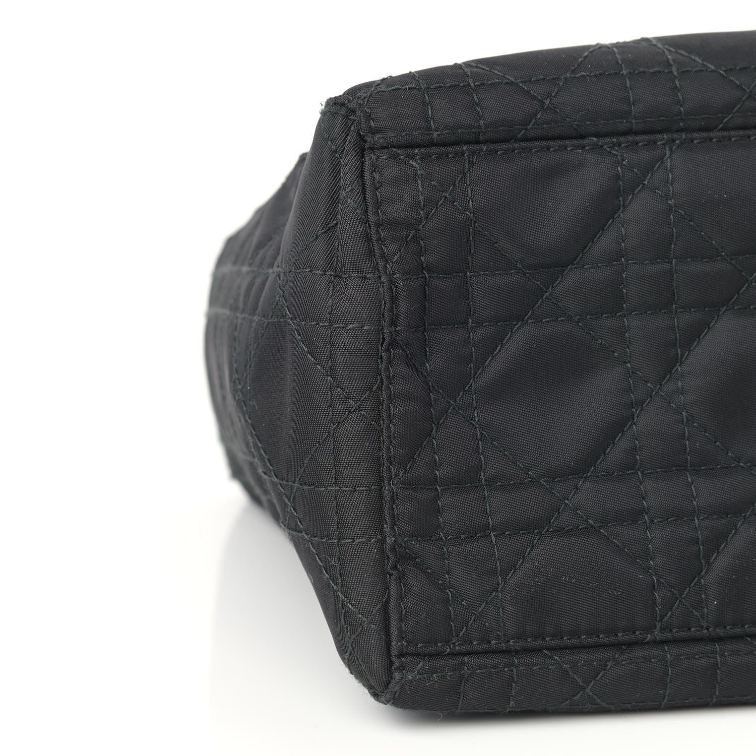 Christian Dior Nylon Cannage Medium Lady Dior Black 8 of 10