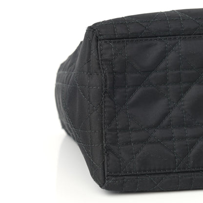Christian Dior Nylon Cannage Medium Lady Dior Black 8 of 10