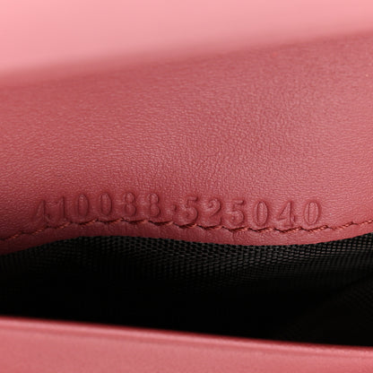 Gucci GG Supreme Monogram Blooms Card Case Beige Multicolor Dry Rose 7 of 8