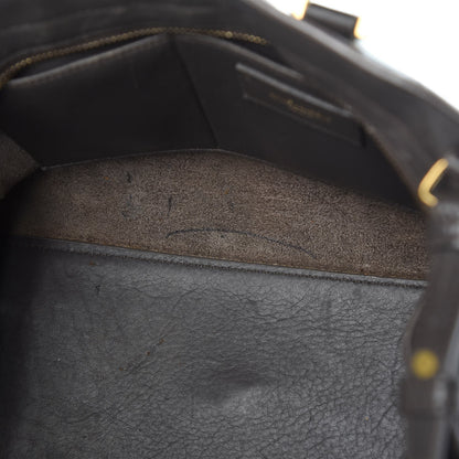 Saint Laurent Calfskin Small Classic Y Cabas Grey 8 of 24