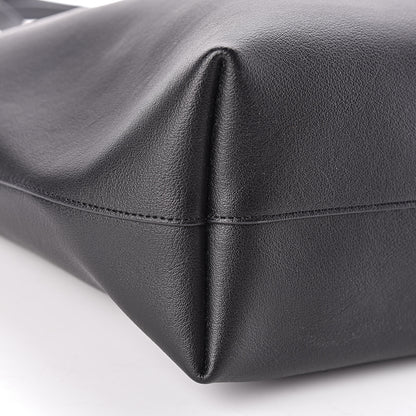 Saint Laurent Calfskin Large Shopping Tote Black 10 of 11