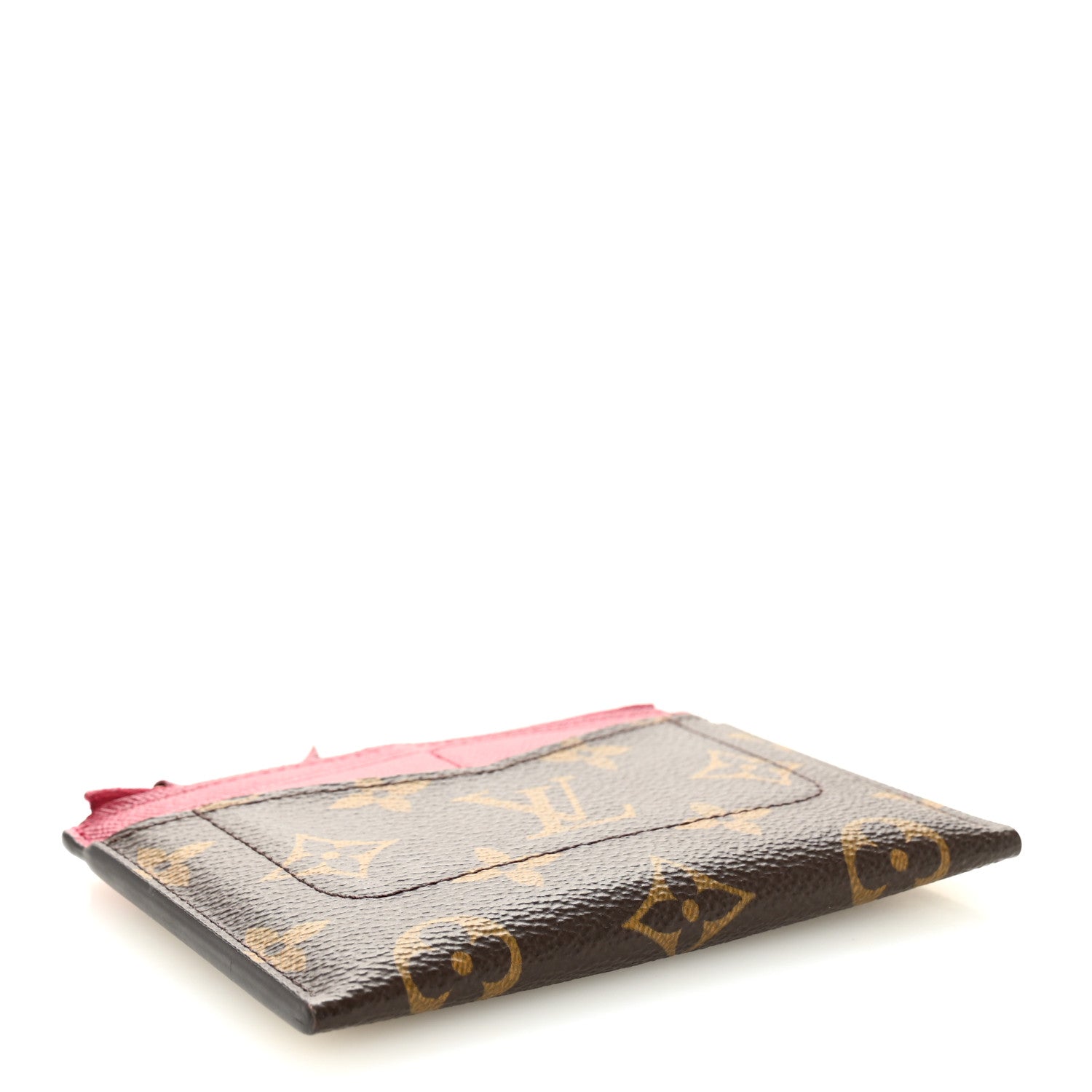 Louis Vuitton Monogram Zipped Card Holder Fuchsia 1829307