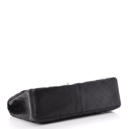 Chanel Lambskin Quilted Jumbo Single Flap Black 5 of 8