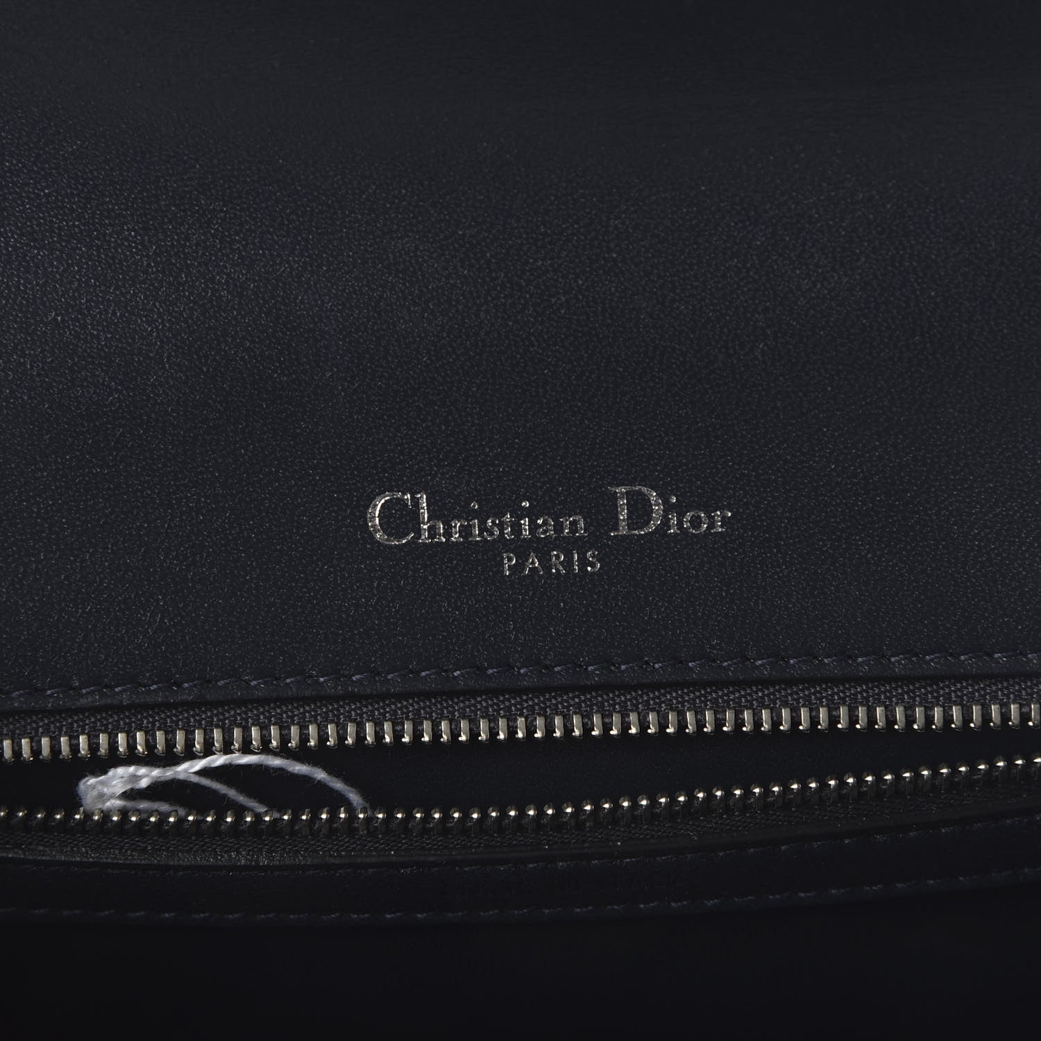 Christian Dior Metallic Patent Micro-Cannage Small Diorama Flap Bag Silver 8 of 9