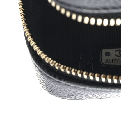 Chanel Caviar Quilted Clutch With Chain Black 7 of 10