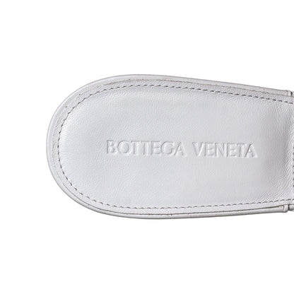 Bottega Veneta Nappa Maxi Intrecciato Lido Mule Sandals 41 Optic White 9 of 10