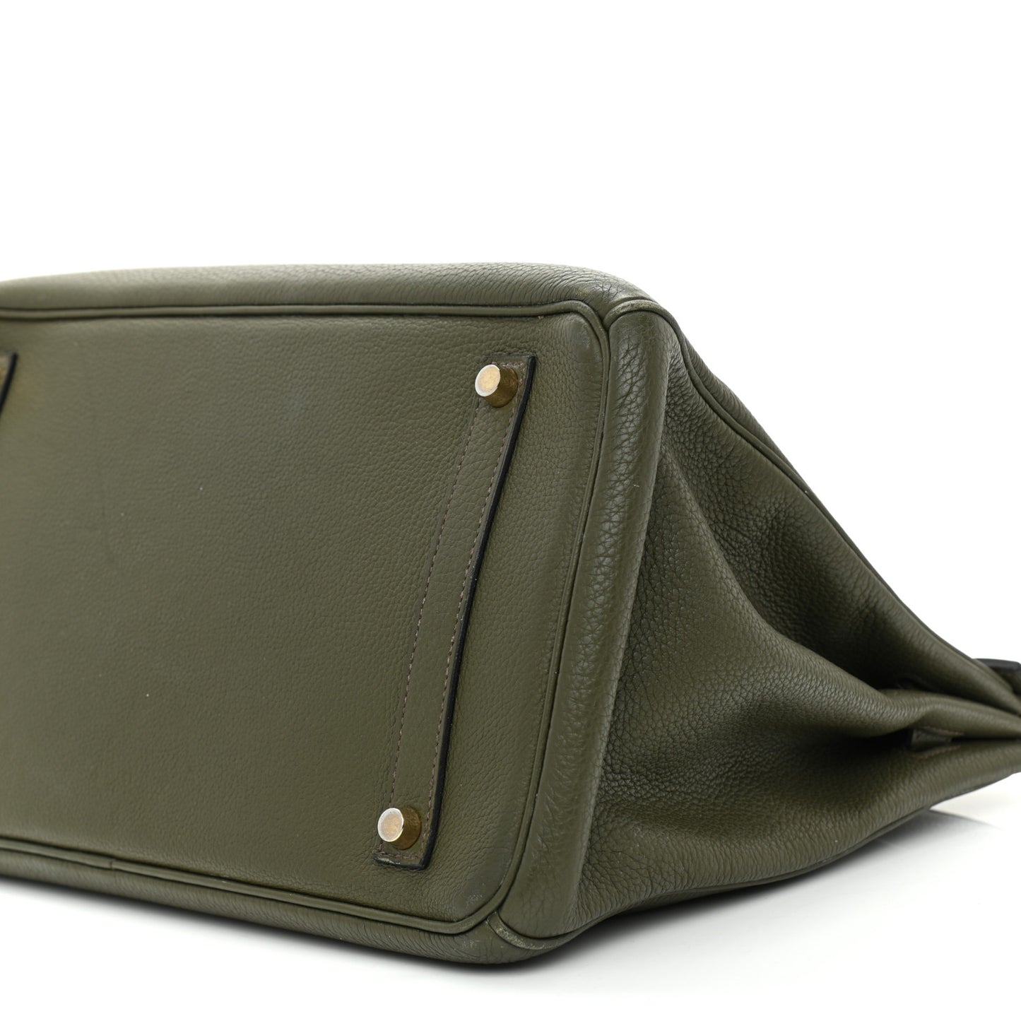 Taurillon Clemence Birkin 35 Vert Veronese