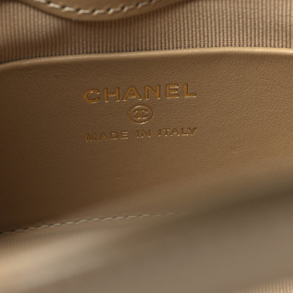 Chanel Quilted Nano 31 Shopping Bag Gold Beige 6 of 10