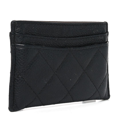 Chanel Caviar Quilted Card Holder Black 3 of 8