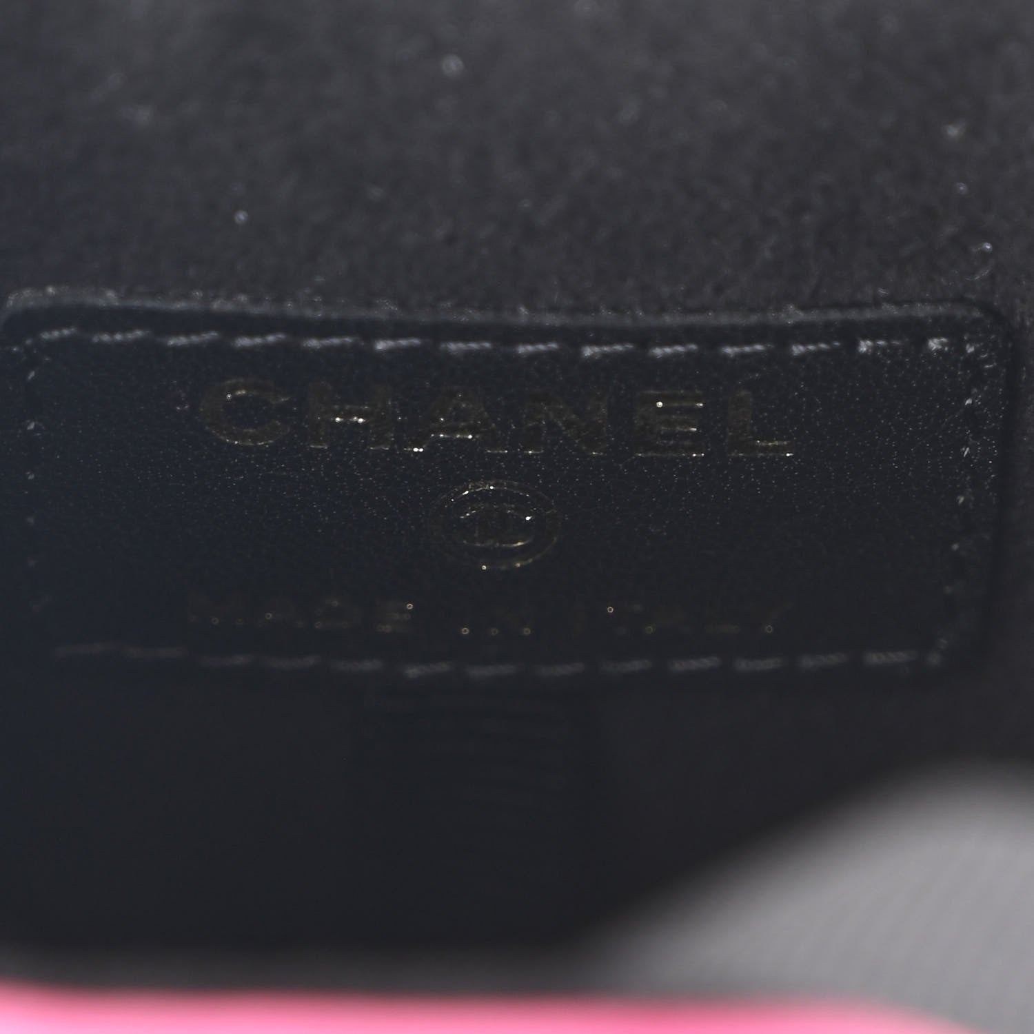 Chanel Tweed Chain Around Phone Holder Pink Blue White 6 of 11