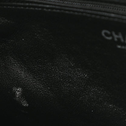 Chanel Lambskin Quilted Timeless Clutch Black 10 of 12