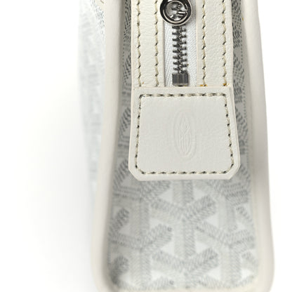 Goyard Goyardine Jouvence Toiletry Pouch White 6 of 8