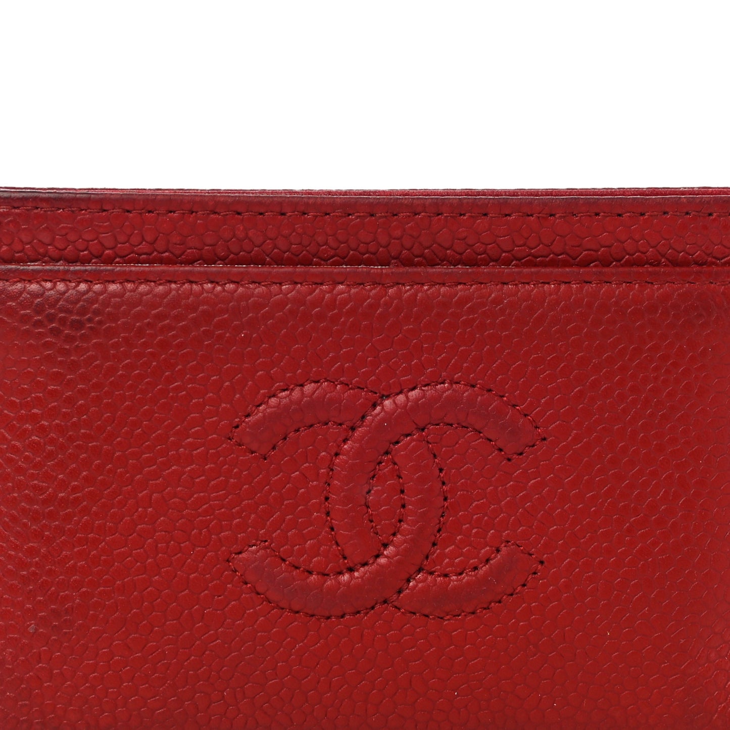 Caviar Timeless CC Card Holder Red