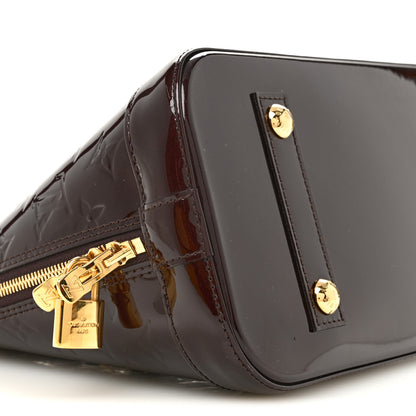Louis Vuitton Vernis Alma PM Amarante 9 of 13