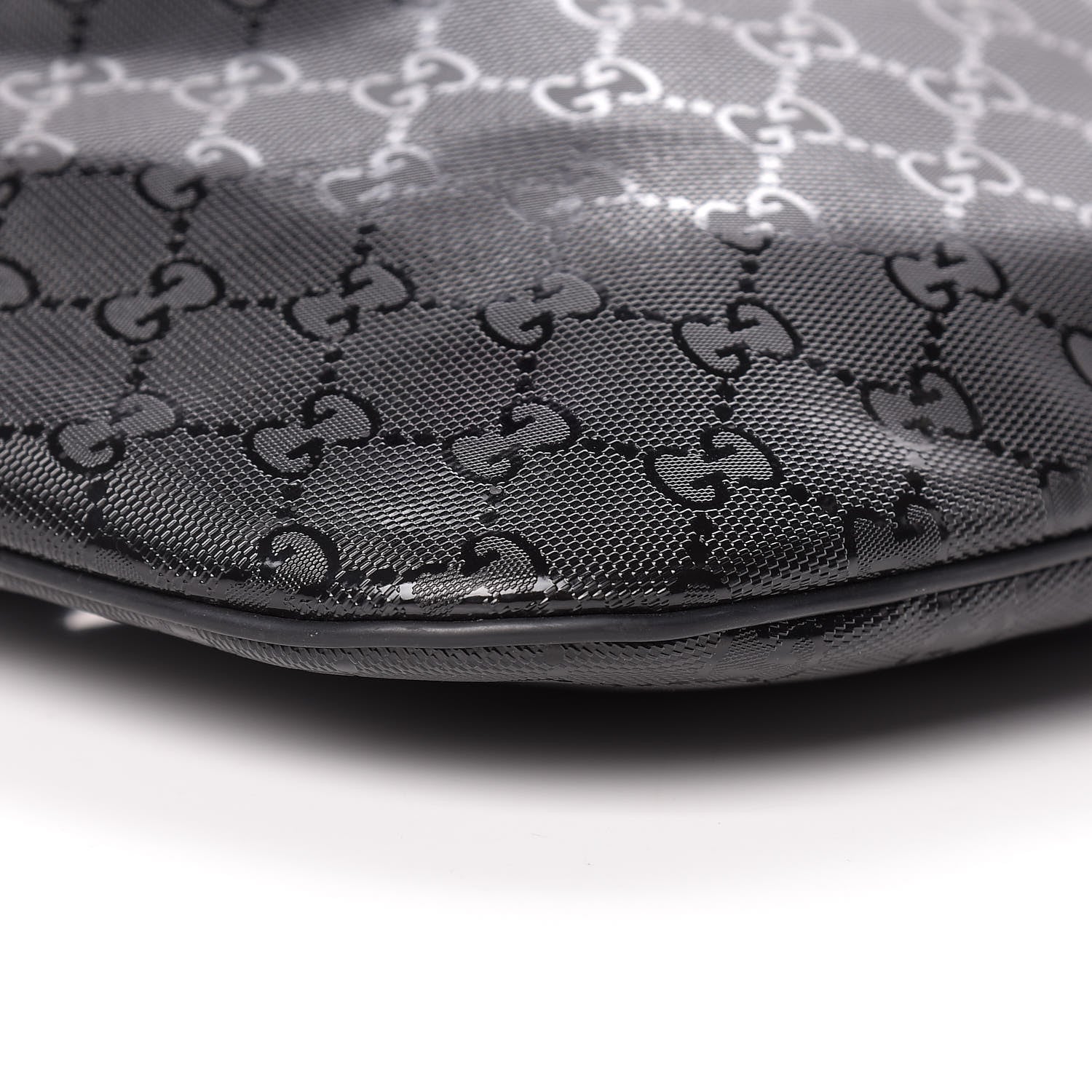 Gucci Imprime Monogram Belt Bag Black 8 of 9