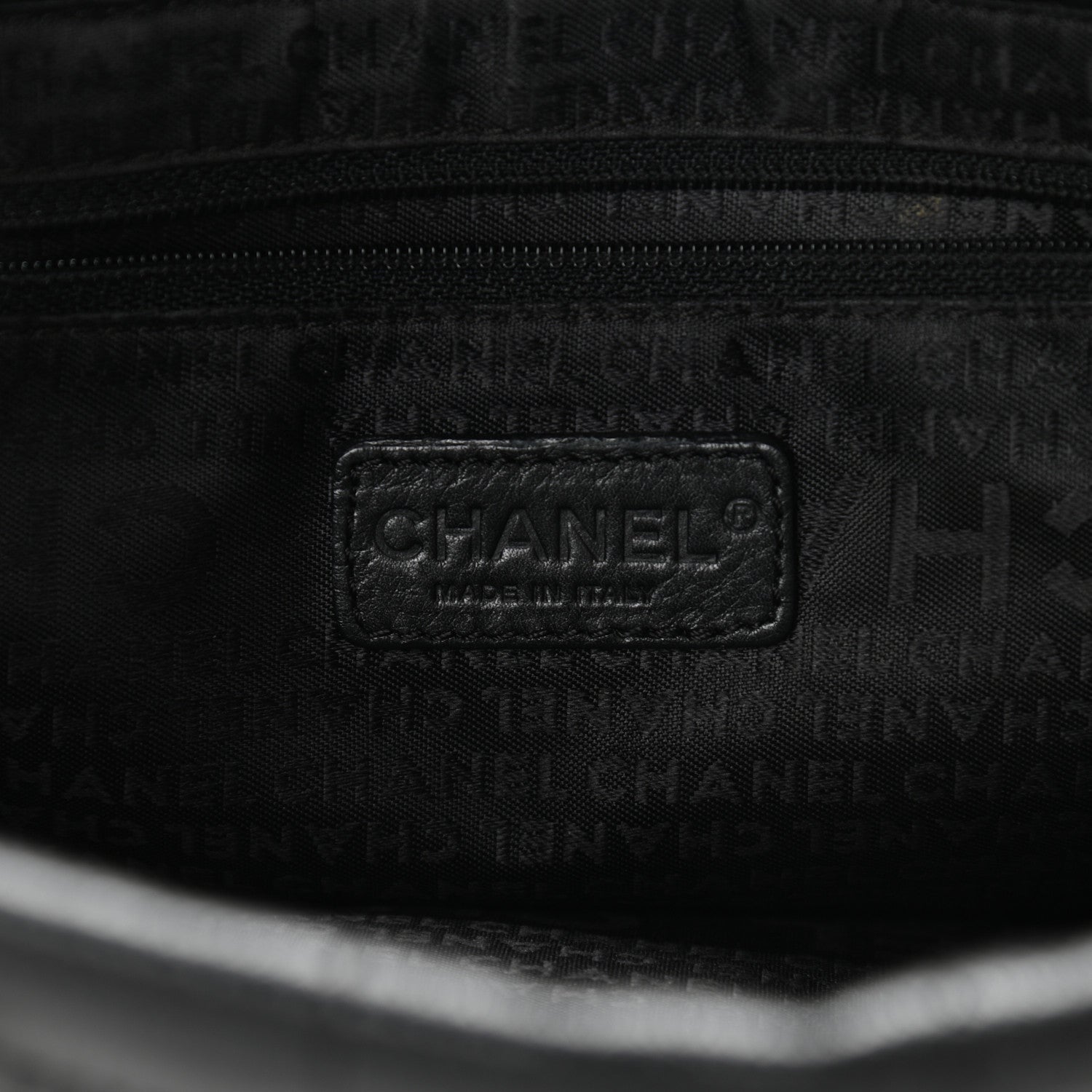 Chanel Caviar Square Stitched Tote Black 6 of 11