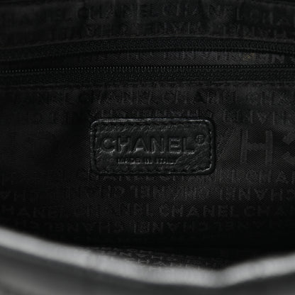 Chanel Caviar Square Stitched Tote Black 6 of 11