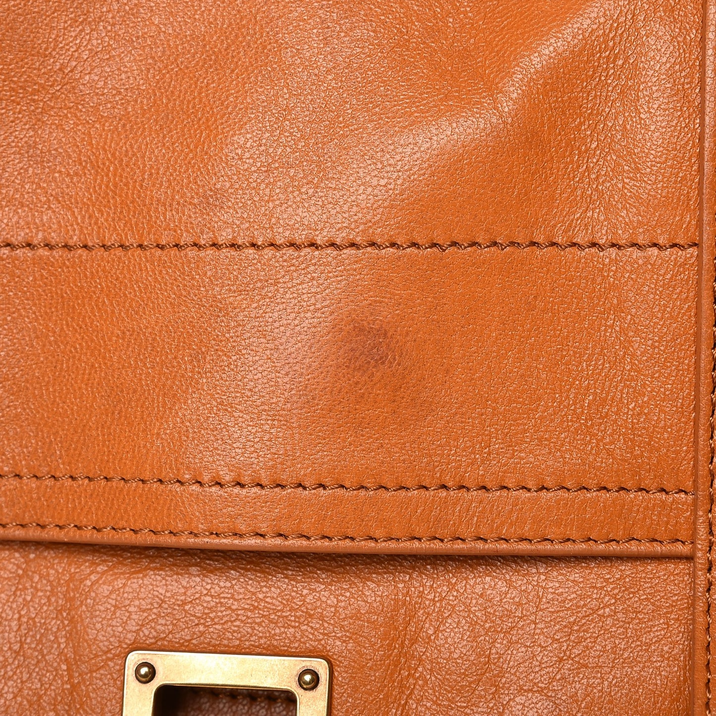 Lambskin Medium PS1 Satchel Saffron