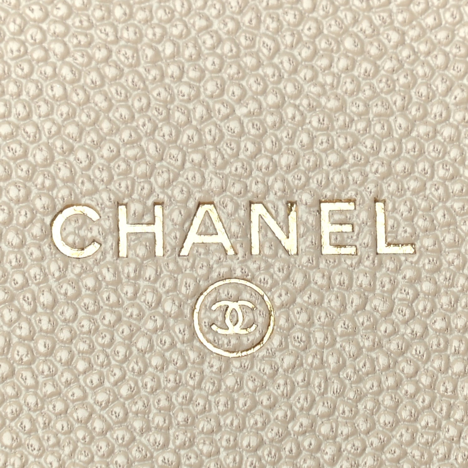 Chanel Caviar Quilted Medium Golden Class Pouch Beige 6 of 8