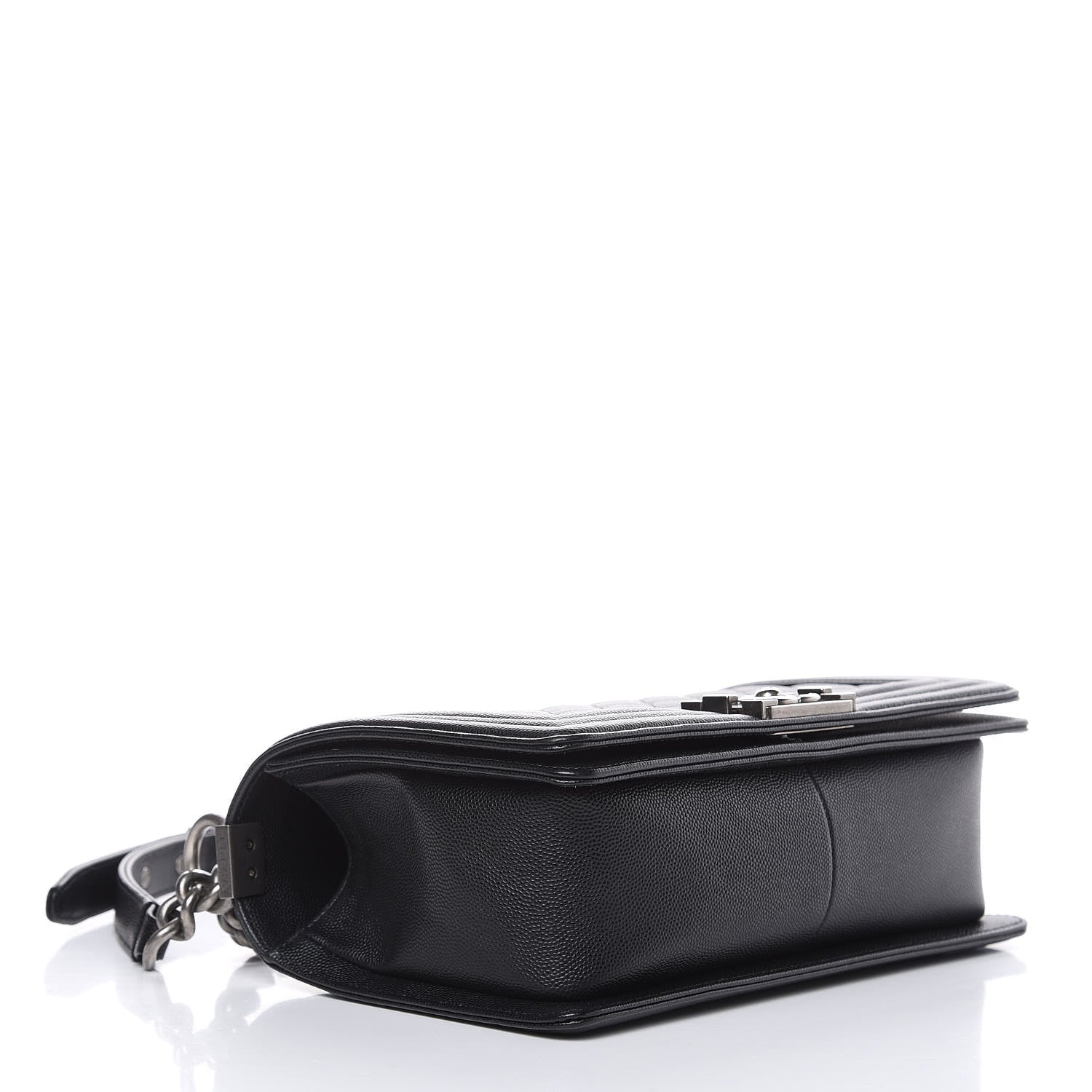 Chanel Caviar Quilted Medium Boy Flap Black 4 of 11