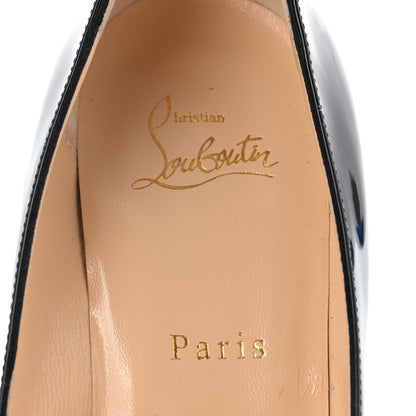Christian Louboutin Patent Calfskin Pigalle 100 Pumps 39 Black 6 of 7