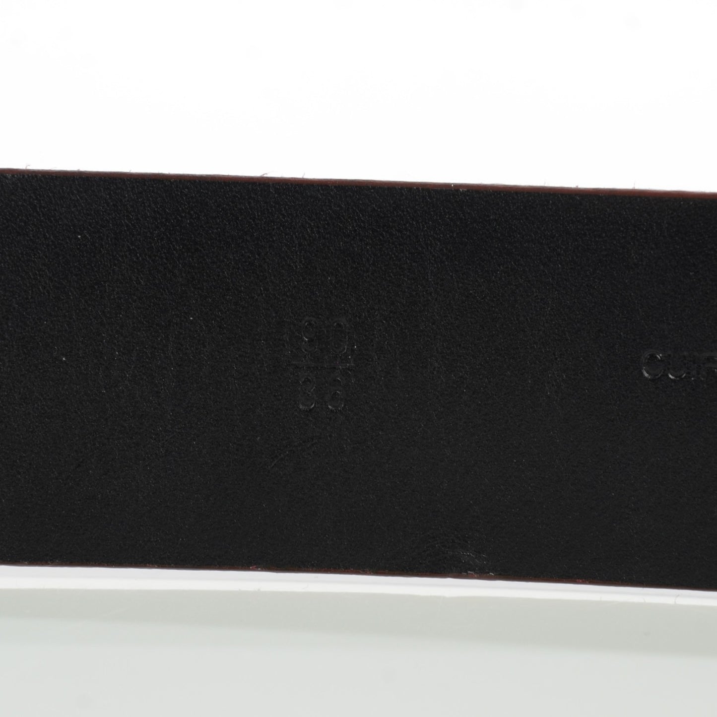 Suede Gripoix Crystal Belt 90 36 Burgundy