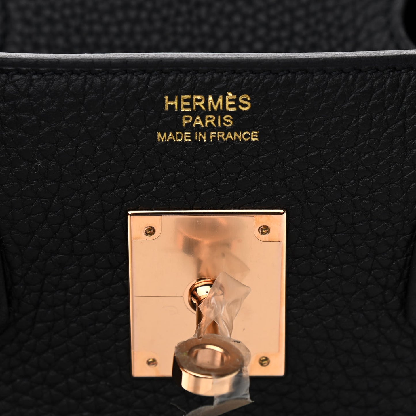 Togo Birkin 30 Black