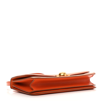 Bottega Veneta Spazzolato Calfskin Classic BV Classic Bag Orange 4 of 10
