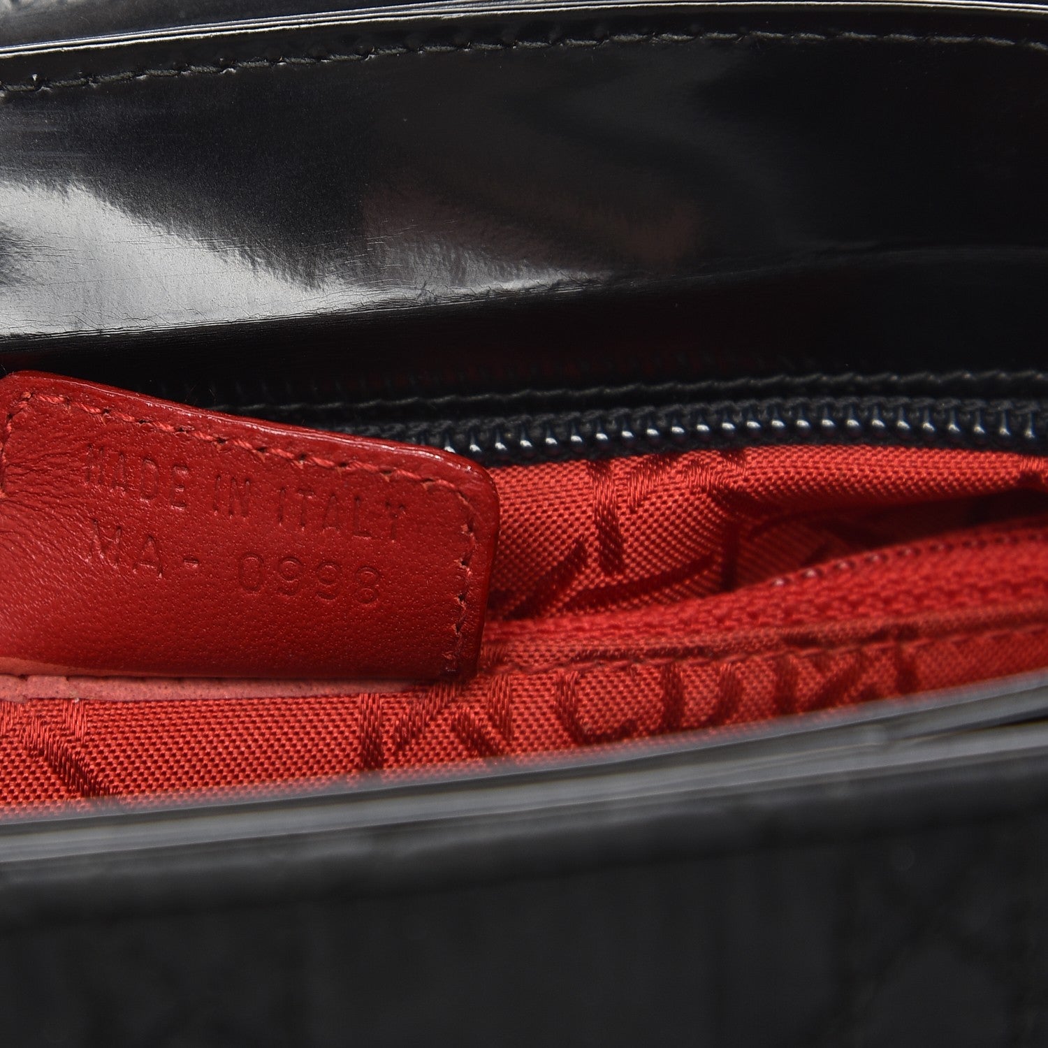 Christian Dior Nylon Cannage Dior Tote Black 7 of 9
