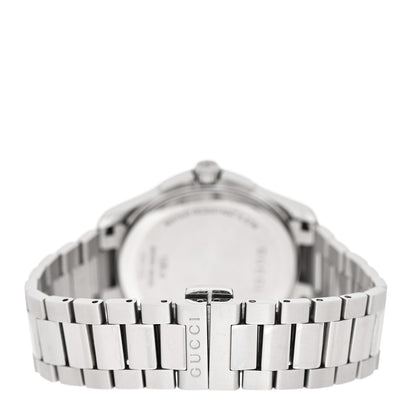 Gucci Stainless Steel 38mm G-Timeless Diamante Quartz Watch Black 3 of 4