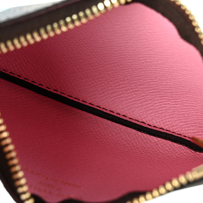Louis Vuitton Monogram 2023 Christmas Animation Alpine Key Pouch Pink 5 of 9