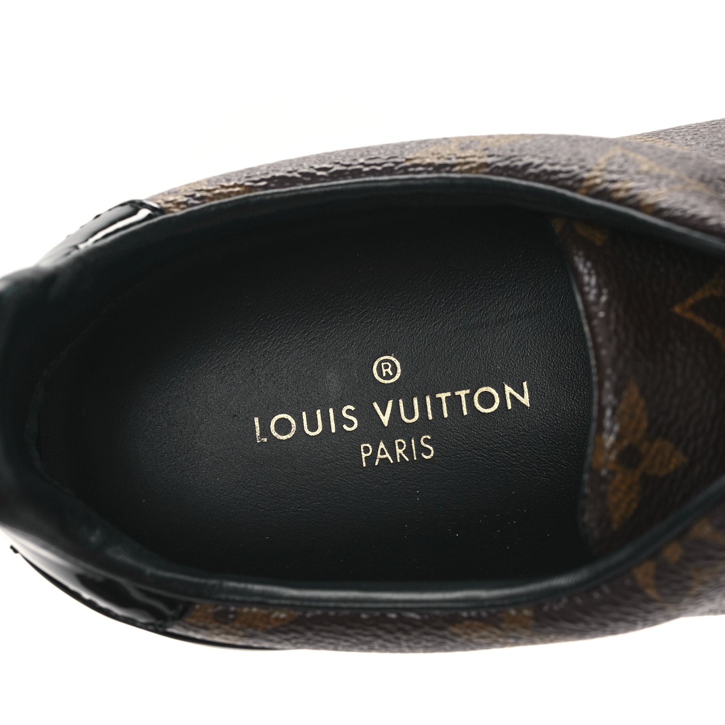 Patent Monogram Frontrow Sneakers 38