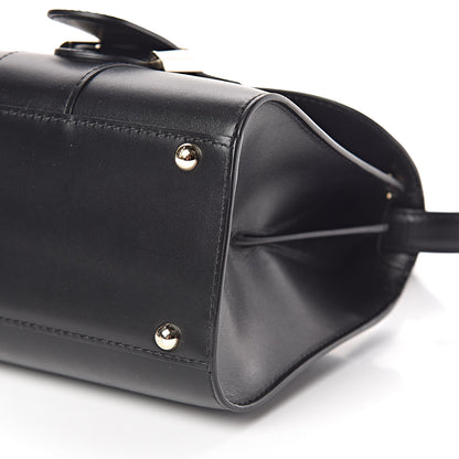 Delvaux Calfskin Mini Brillant Satchel Black 10 of 10