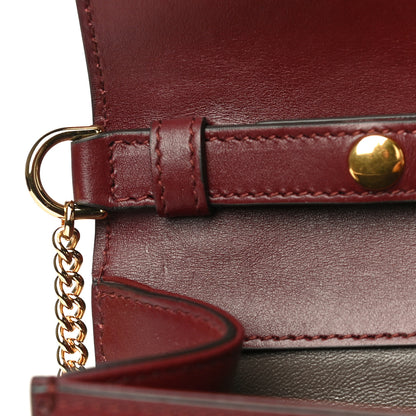 Gucci Shibuya Calfskin Mini Zumi Shoulder Bag Vintage Bordeaux 9 of 15