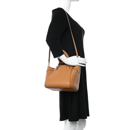 Loewe Calfskin Small Hammock Nugget Shoulder Bag Light Caramel 2 of 14