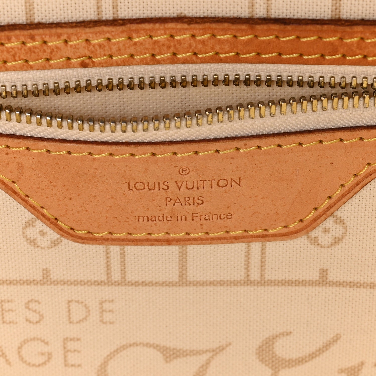 Louis Vuitton Damier Azur Neverfull GM 6 of 9