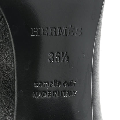 Hermes Calfskin Saint Germain Ankle Boots 36.5 Black 6 of 11