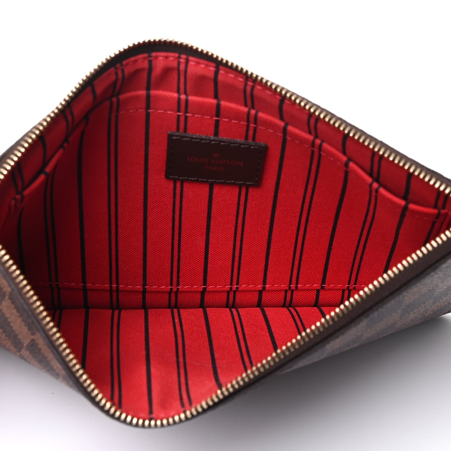 Louis Vuitton Damier Ebene Neverfull MM GM Pochette 4 of 4