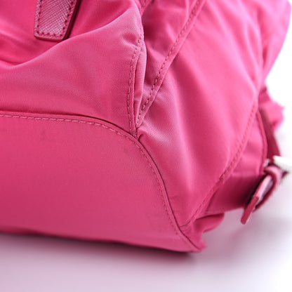 Prada Nylon Vela Small Backpack Fuxia 10 of 12