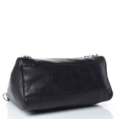 Balenciaga Chevre Gold Metallic Edge Hardware Velo Black 8 of 13