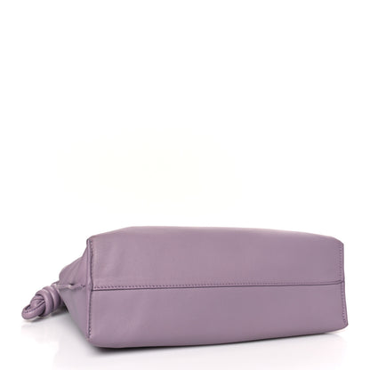 Loewe Nappa Flamenco Knot Clutch Pale Aubergine Glaze 4 of 8